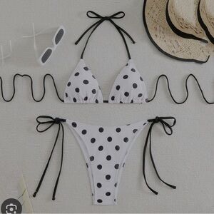Polka Dot Bikini Set women’s small